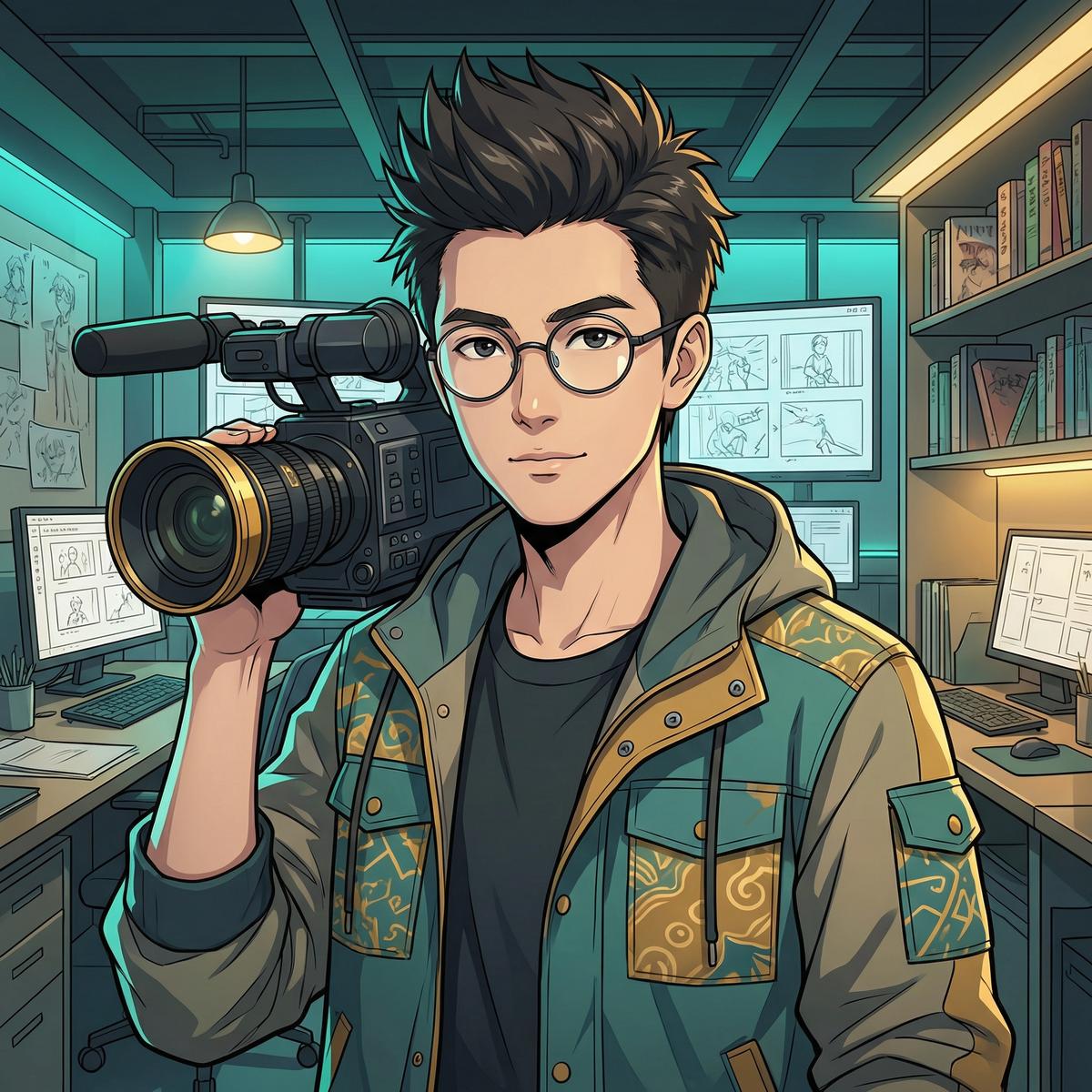 国产动漫摄影师